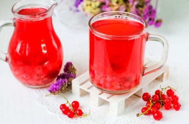 Как приготовить компот из красной смородины на зиму